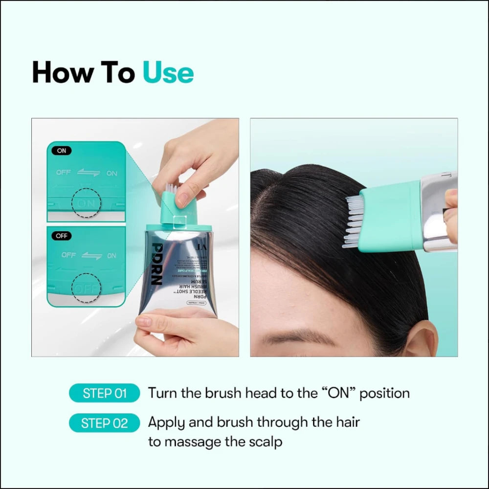 Scalp Moisturizing Essence with Massage Comb