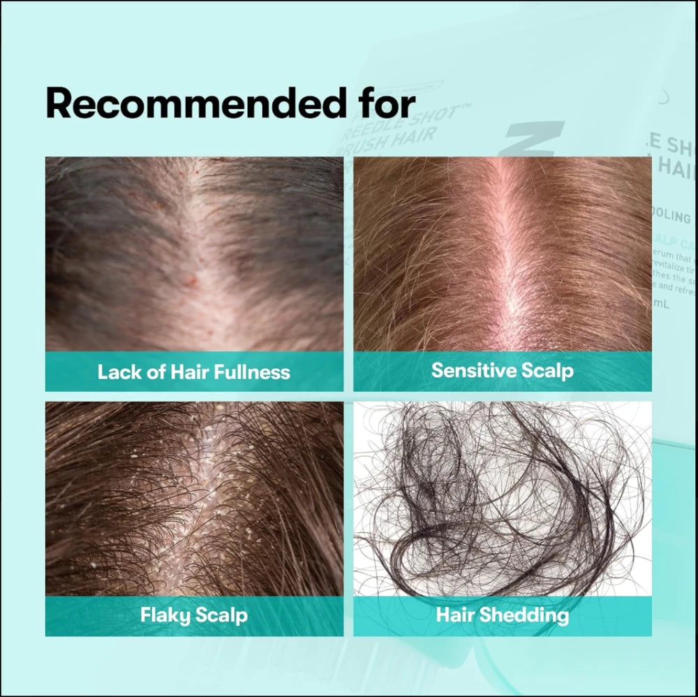 Scalp Moisturizing Essence with Massage Comb