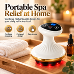 Electric Gua Sha Massage Device with Heating and Cupping