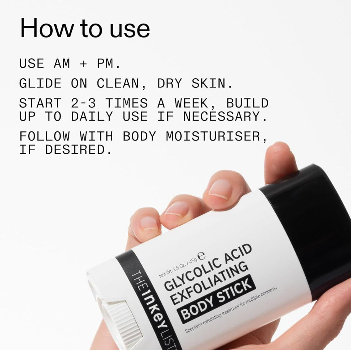 Glycolic Acid Exfoliating Body Stick