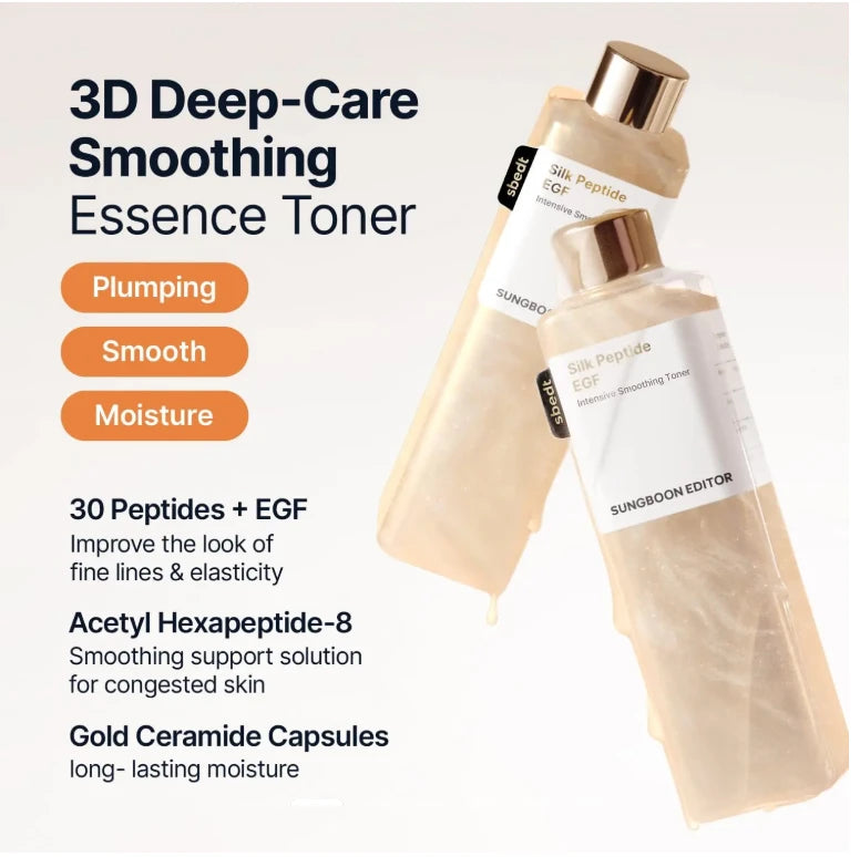 Silk Peptide EGF Toner